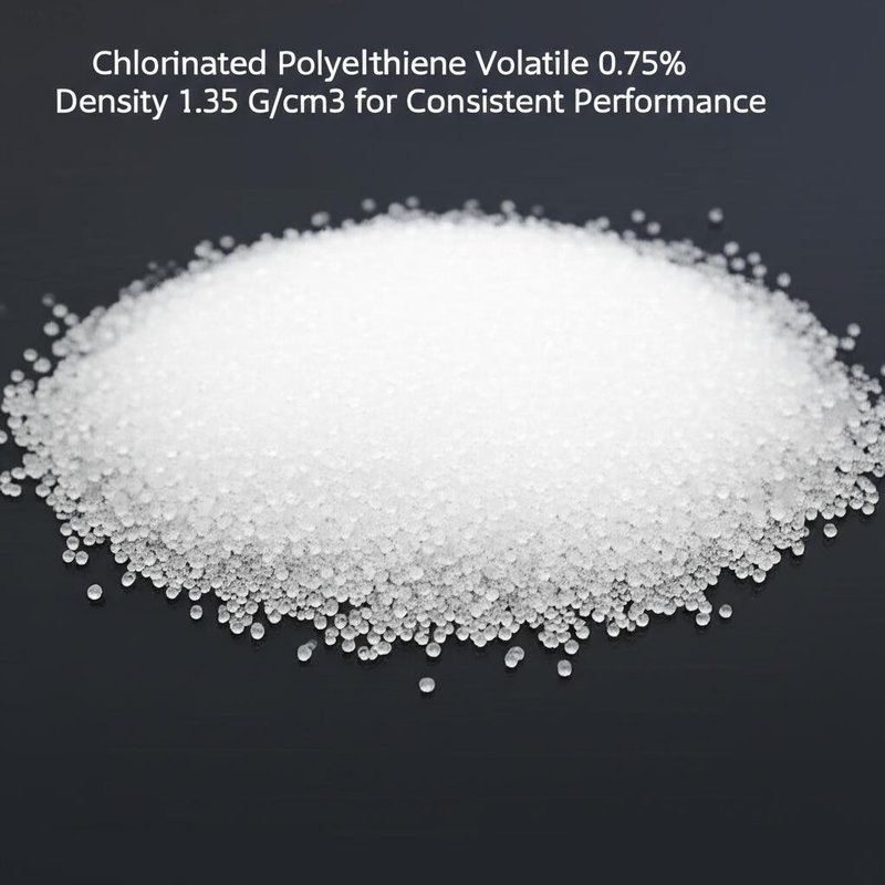 Chlorinated Polyethylene Volatile 0.75% Density 1.35 G/cm3 for Consistent Performance
