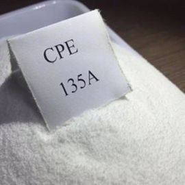 CPE 135A chlorte weißes Pulver Polyäthylen CPE-Auswirkungs-Modifizierer CASs 63231-66-3