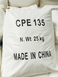 CPE 135A Weißes Pulver 1,35 G/cm3 0,75% Flüchtig 63231-66-3 Dichtes Pulverpolymer